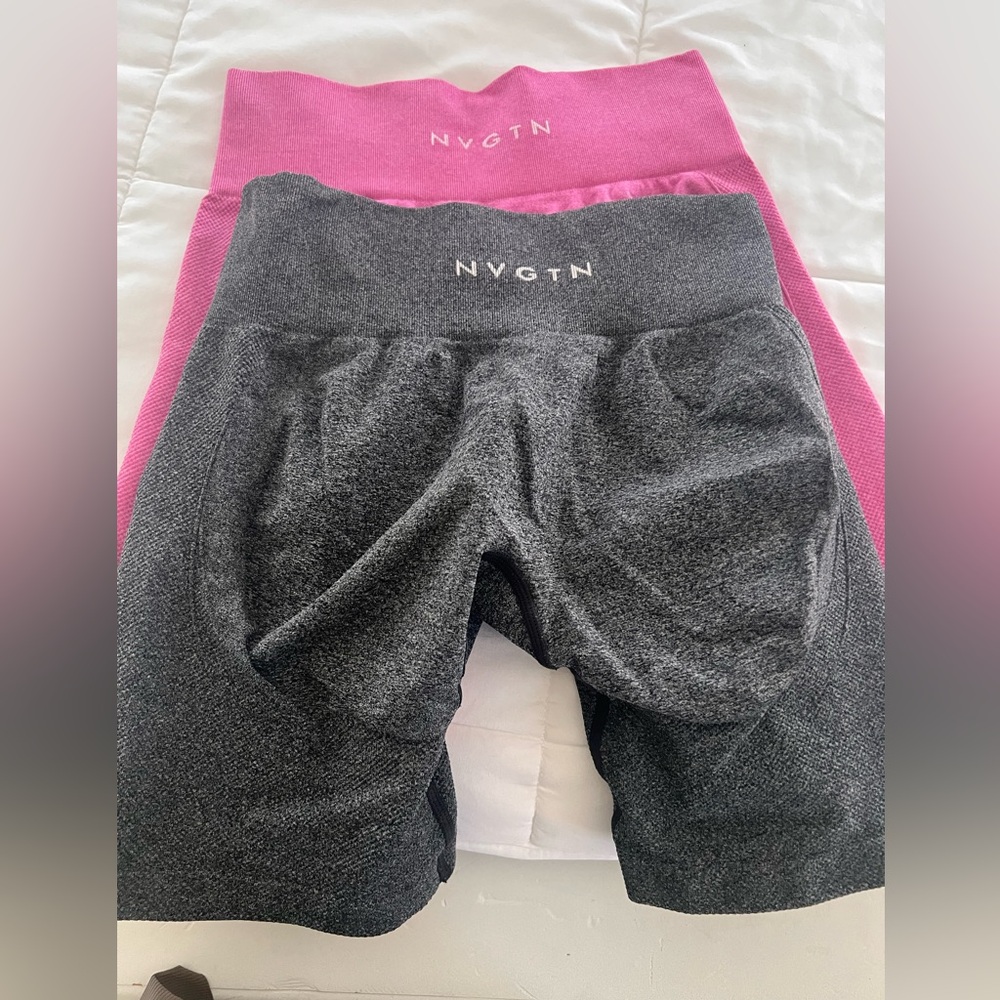 Two pair of lift shorts NVGTN